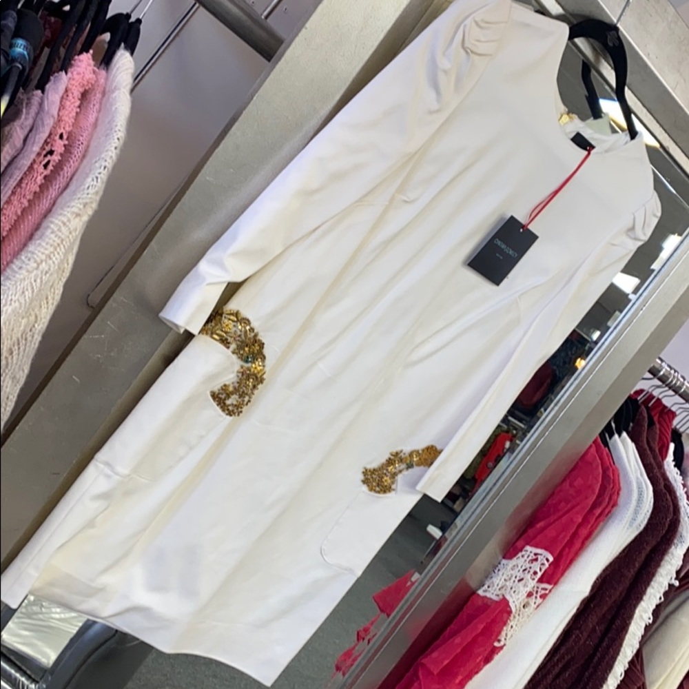 Off-white Cynthia Rowley dress